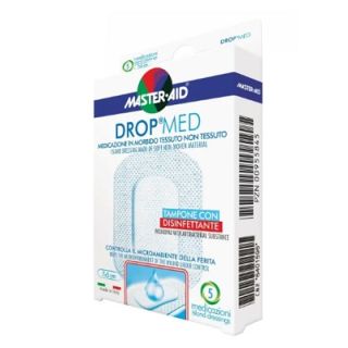 Master Aid Dropmed Medicazione in morbido tessuto non tessuto 10x10 Cm 5 Pezzi **