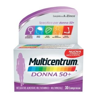 Multicentrum Donna 50+ integratore multivitaminico-multiminerale 90 compresse