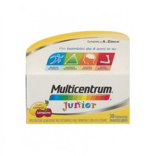 Multicentrum Junior integratore bambini multivitaminico 30 compresse Promo 2020