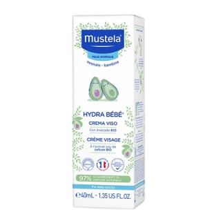 Mustela Hydra Bébé Crema Viso 40 Ml