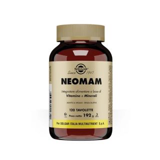 Solgar Neomam Integratore Alimentare Vitamine e Minerali, 120 Tavolette
