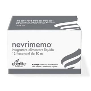 Nevrimeno integratore per problemi di memoria 12 Flaconi da 10 Ml