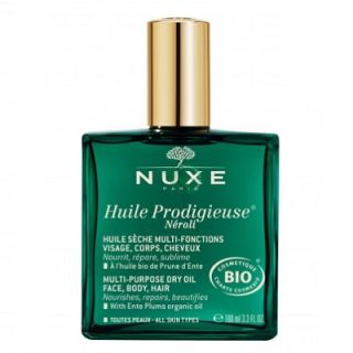 Nuxe Huile Prodigieuse Olio secco bio organic di Néroli 100 Ml