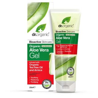 Dr Organic Aloe Gel Corpo Tea Tree Arnica 200 ml