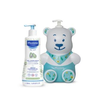 Copriflacone Con Detergente Delicato Mustela Orsetto