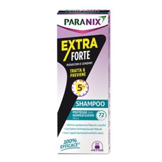 Paranix Extra forte Shampoo per Pidocchi e Lendini 200 Ml**