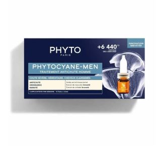 Phyto Phytocyane Trattamento Anti-Caduta Severa Uomo 12 Fiale