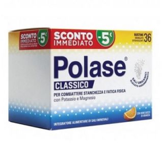 Polase Arancia Classico Integratore di Magnesio e Potassio 36 Bustine - Offerta 2023