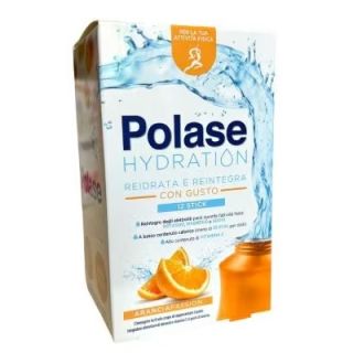 Polase Hydration Integratore per l'attività Fisica Gusto Arancia 12 Bustine