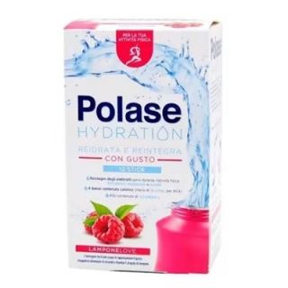 Polase Hydration Integratore per l'attività Fisica Gusto Lampone 12 Bustine