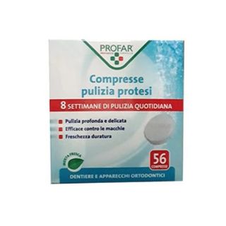 Profar Compresse pulizia protesi 56 pezzi **