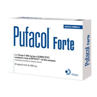 Difass Pufacol Forte integratore alimentare 20 Capsule Molli