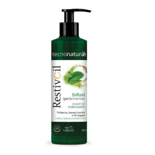 Restivoil shampoo Purificante per Capelli grassi e appesantiti 250 Ml