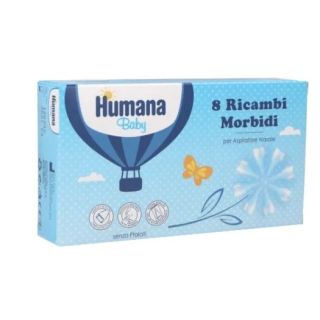 Humana Baby Set Ricambi Morbidi Aspiratore Nasale 8 Pezzi **