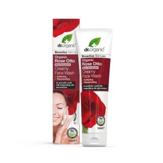 Dr Organic Rose Otto Detergente Viso Ringiovanente 150 ml