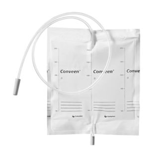 Conveen Basic Sacca per urine da letto con scarico 100 cm 30 pezzi **