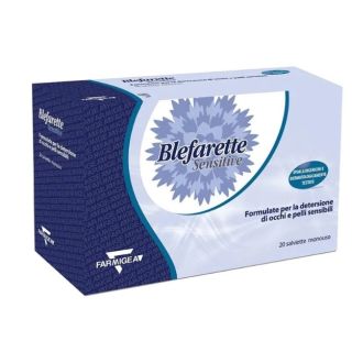 Blefarette Sensitive Salviette Detersione Occhi Pelli Sensibili 20 Pezzi