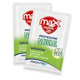 Prontex Max Defence Natural Salviette antizanzara 15 Pezzi