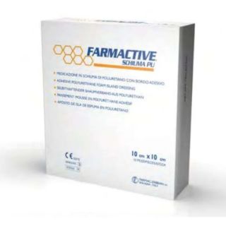 Farmactive Hydro Schiuma medicazione sterile 10x10 cm 10 pezzi **