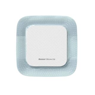 Biatain Silicone Lite Medicazione adesiva in schiuma sottile 7,5x7,5 10 pezzi