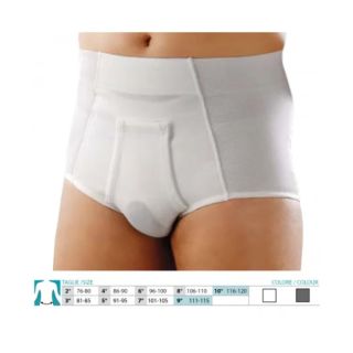 Orione Slip alto per ernia taglia 5 grigio **