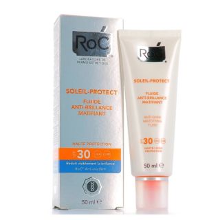 Roc Soleil-Protect Fluido Viso Anti-lucido Opacizzante SPF30 50 ml