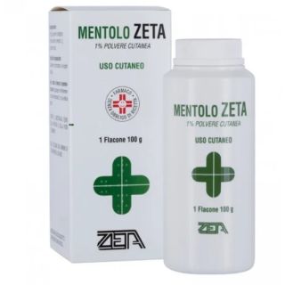 Zeta Talco Mentolato 100 gr