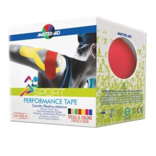 Master Aid Sport Perform Taping neuromuscolare Colore Blu 5x500 cm **