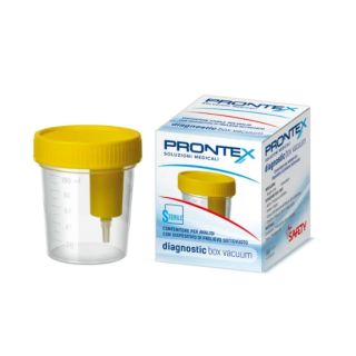 Prontex Diagnostic Box Vacuum System Contenitore Urina Sterile 1 Pezzo **