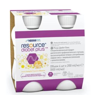 Resource Diabet Plus Gusto Vaniglia 800 ml