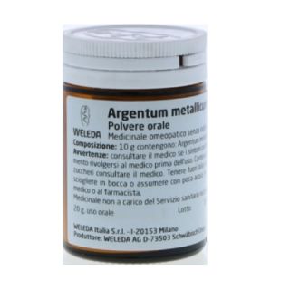 Waleda Argentum Metallicum Preparatum D6 10 Gr