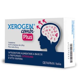 Xerogen Combi Plus integratore per la funzione cerebrale 30 compresse