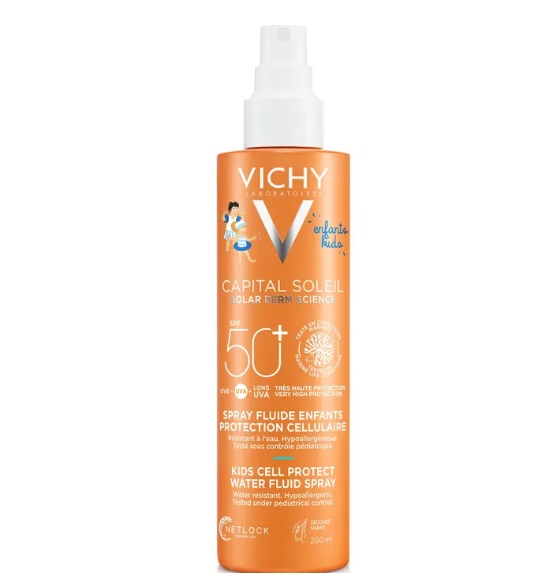 Vichy Capital Soleil Solare Spray Bambini Ultra-Leggera SPF 50+ 200 ml